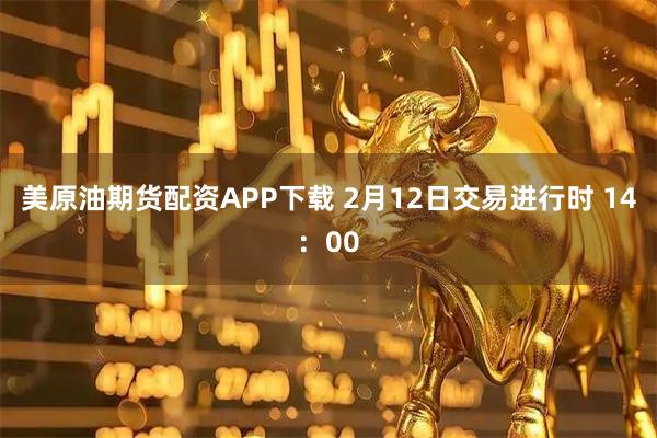 美原油期货配资APP下载 2月12日交易进行时 14：00